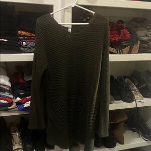Olive Green Women's Sweater